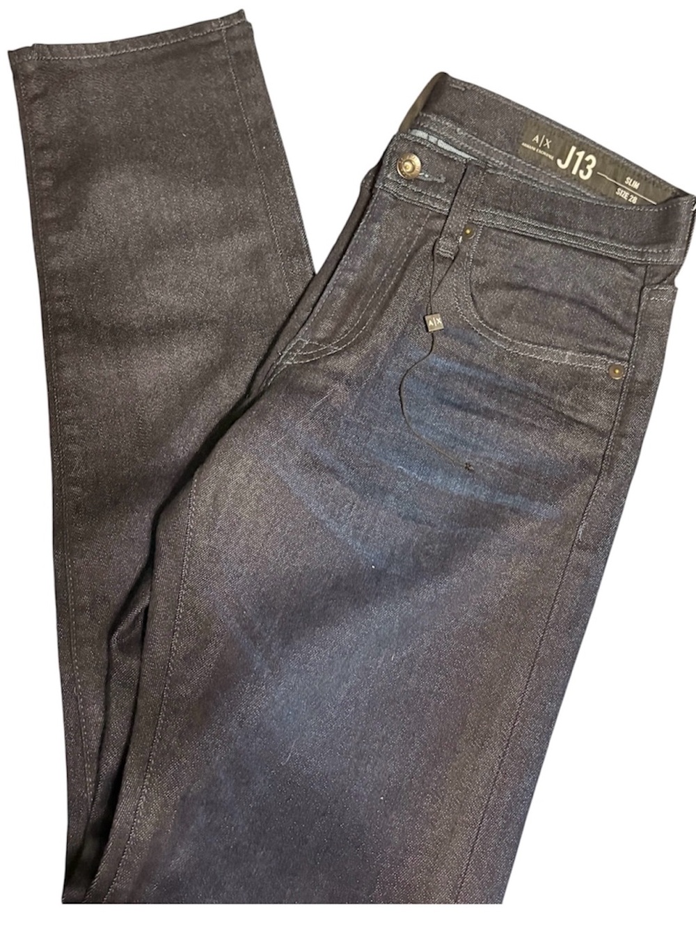 Armani Exchange A|X J13 Slim Jeans – Size 28 (Dark Wash)